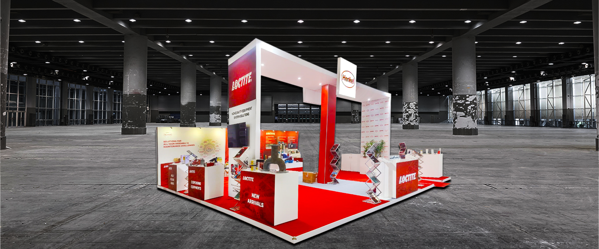 Open Display Exhibition Stalls Kiosks